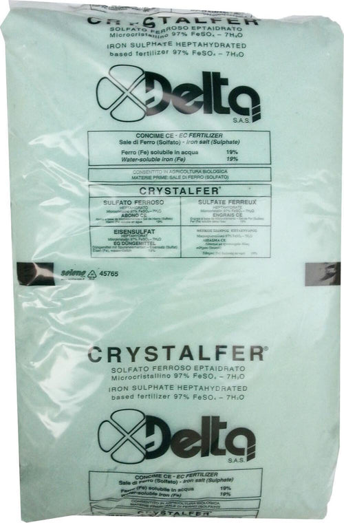 Solfato di ferro concime rinverdente per prato e giardino fertilizzante antimuschio Kg 25 Giardino e giardinaggio/Giardinaggio/Fertilizzanti e concimi/Fertilizzanti per vegetali La Zappa - Altamura, Commerciovirtuoso.it