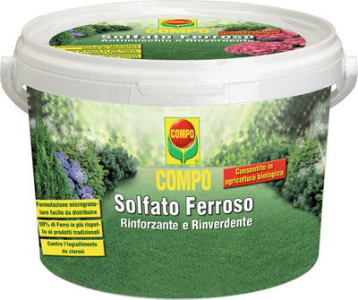 Solfato di ferro concime rinverdente per prato fertilizzante antimuschio 5 kg Giardino e giardinaggio/Giardinaggio/Fertilizzanti e concimi/Fertilizzanti per vegetali La Zappa - Altamura, Commerciovirtuoso.it