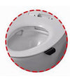 Sollevatore Per Coperchio Sedile Wc Copriwater Adesivo A Linguetta Bianco 87627