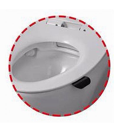 Sollevatore Per Coperchio Sedile Wc Copriwater Adesivo A Linguetta Bianco 87627