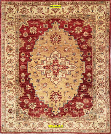 Soltanabad extra gold 214x180 Casa e cucina/Tessili per la casa/Tappeti e tappetini/Tappeti Mollaian Tappeti - Lecce, Commerciovirtuoso.it