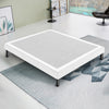 Letto Sommier Bianco Rivestito - Resistente fino a 120 Kg per Persona