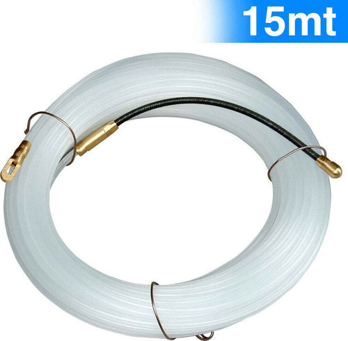 Sonda Passacavi Elettricista 15mt Tiracavi Tirafili Cavi Elettrici 3mm Bianco Casa, arredamento e bricolage > Materiale Elettrico Trade Shop italia - Napoli, Commerciovirtuoso.it