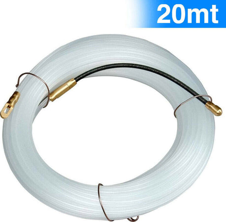 Sonda Passacavi Elettricista 20mt Tiracavi Tirafili Cavi Elettrici 3mm Bianco Casa, arredamento e bricolage > Materiale Elettrico Trade Shop italia - Napoli, Commerciovirtuoso.it