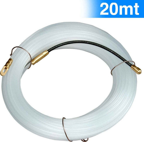 Sonda Passacavi Elettricista 20mt Tiracavi Tirafili Cavi Elettrici 3mm Bianco Casa, arredamento e bricolage > Materiale Elettrico Trade Shop italia - Napoli, Commerciovirtuoso.it