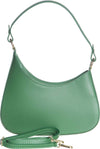 Sonia---Borsa-da-Donna-Verde-In-Vera-Pelle