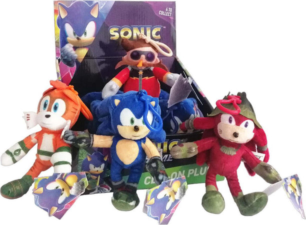 Sonic Personaggio con portachiavi peluche - Main Image