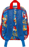 Sonic-Team-Zaino-Scuola-3D-Piccolo-BLU-scuola-materna-asilo-SONIC-TEAM