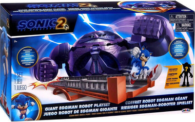Sonic-The-Hedgehog--Sonic-Movie-Battaglia-Finale-Giant-Eggman-Robot-Playset-Personaggi,-Colore-Blu,-412734,-3+-Anni-Jakks