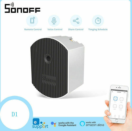 SONOFF D1 DRIMMER WiFi LUCI DIMMERABILI INCANDESCENZA DOMOTICA ALEXA GOOGLE Fai da te/Materiale elettrico/Prese elettriche ed accessori/Spine intelligenti e telecomandate Zencoccostore - Formia, Commerciovirtuoso.it