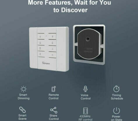 SONOFF D1 DRIMMER WiFi LUCI DIMMERABILI INCANDESCENZA DOMOTICA ALEXA GOOGLE Fai da te/Materiale elettrico/Prese elettriche ed accessori/Spine intelligenti e telecomandate Zencoccostore - Formia, Commerciovirtuoso.it
