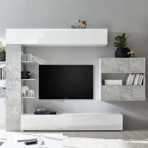 SORA---parete-attrezzata-moderna-Cemento-Milani-Home