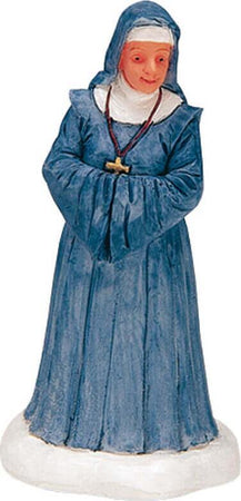 Sorella Sarah, personaggio per villaggio di Natale in poliresina Casa e cucina/Decorazioni per interni/Addobbi e decorazioni per ricorrenze/Decorazioni natalizie/Oggettistica MagiediNatale.it - Altamura, Commerciovirtuoso.it