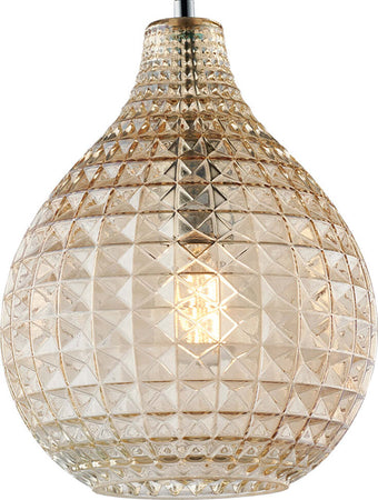 Sospensione-1-Luce-Diamante-In-Ferro-Bianco-E-Vetro-Soffiato-Ambra