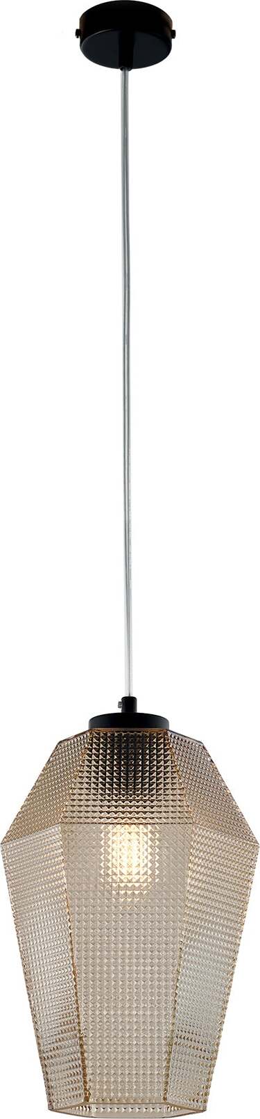 Sospensione-1-Luce-Prisma-In-Ferro-Laccato-Bianco-E-Vetro-Ambra
