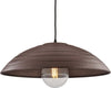 Sospensione-1-Luce-Sender-In-Ferro-Laccato-Nero-Con-Decoro-Ruggine