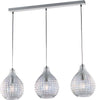 Sospensione-3-Luci-Diamante-A-Binario-Ferro-Bianco-E-Vetro-Soffiato-Trasparente