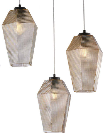 Sospensione-3-Luci-Prisma-In-Ferro-Laccato-Bianco-E-Vetro-Ambra