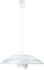Sospensione Alabastro Bianco 1Xe27 48X10,5Cm Illuminazione/Illuminazione per interni/Lampadari lampade a sospensione e plafoniere/Lampade a sospensione Led Mall Home - Napoli, Commerciovirtuoso.it