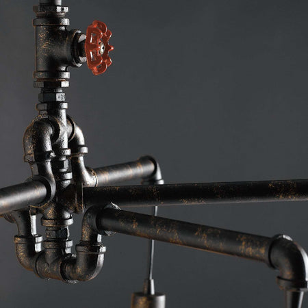 Sospensione Amarcord Ruggine 6Xe27 71X58Cm Illuminazione/Illuminazione per interni/Lampadari lampade a sospensione e plafoniere/Lampade a sospensione Led Mall Home - Napoli, Commerciovirtuoso.it