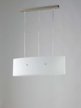 Sospensione Amsterdam Bianca 3Xe27 63X20Cm Illuminazione/Illuminazione per interni/Lampadari lampade a sospensione e plafoniere/Lampade a sospensione Led Mall Home - Napoli, Commerciovirtuoso.it