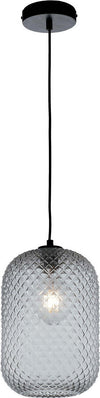 Sospensione Ashford Fume' 1Xe27 20X34,5Cm Illuminazione/Illuminazione per interni/Lampadari lampade a sospensione e plafoniere/Lampade a sospensione Led Mall Home - Napoli, Commerciovirtuoso.it