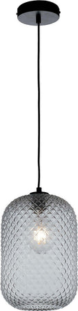 Sospensione Ashford Fume' 1Xe27 20X34,5Cm Illuminazione/Illuminazione per interni/Lampadari lampade a sospensione e plafoniere/Lampade a sospensione Led Mall Home - Napoli, Commerciovirtuoso.it