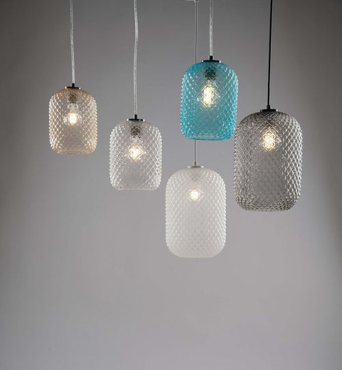 Sospensione Ashford Trasparente 1Xe27 15X20Cm Illuminazione/Illuminazione per interni/Lampadari lampade a sospensione e plafoniere/Lampade a sospensione Led Mall Home - Napoli, Commerciovirtuoso.it