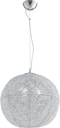 Sospensione Astra Cromo 3Xe27 45X47Cm Illuminazione/Illuminazione per interni/Lampadari lampade a sospensione e plafoniere/Lampade a sospensione Led Mall Home - Napoli, Commerciovirtuoso.it