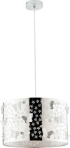 Sospensione Butterfly Cromo 1Xe27 35X22Cm Illuminazione/Illuminazione per interni/Lampadari lampade a sospensione e plafoniere/Lampade a sospensione Led Mall Home - Napoli, Commerciovirtuoso.it