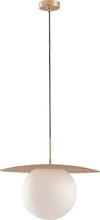 Sospensione Chaplin Oro 1Xg9 30X27,3Cm Illuminazione/Illuminazione per interni/Lampadari lampade a sospensione e plafoniere/Lampade a sospensione Led Mall Home - Napoli, Commerciovirtuoso.it
