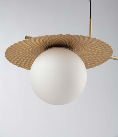 Sospensione Chaplin Oro 2Xe27 97X38,5Cm Illuminazione/Illuminazione per interni/Lampadari lampade a sospensione e plafoniere/Lampade a sospensione Led Mall Home - Napoli, Commerciovirtuoso.it