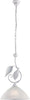Sospensione-Classica-Esse-1-Luce-Ferro-Battuto-E-Vetro-Bianco-E-Argento