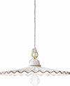 Sospensione-Classica-L'Aquila-Ottone-E-Ceramica-Decorato-Diam.-41Cm-1-Luce-E27