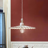 Sospensione-Classica-L'Aquila-Ottone-E-Ceramica-Decorato-Diam.-41Cm-1-Luce-E27