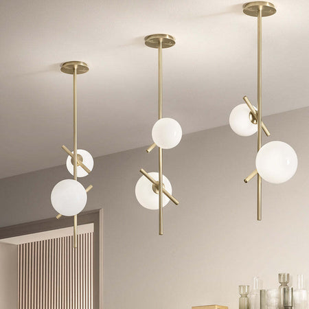 Sospensione-Classica-Posy-Metallo-Rame-Vetro-2-Luci