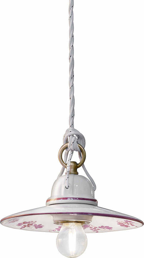 Sospensione-Classico-Asti-Ferro-E-Ceramica-Ottone-Satinato-Decorato-1-Luce-E27