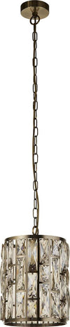 Sospensione-Classico-Gioiello-Acciaio-Ottone-Vetro-1-Luce-E27