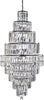 Sospensione-Classico-Impero-Acciaio-Cromo-Cristallo-1-Luce-E14