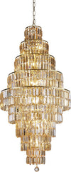 Sospensione-Classico-Impero-Acciaio-Ottone-Cristallo-1-Luce-E14
