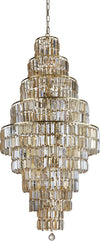 Sospensione-Classico-Impero-Acciaio-Ottone-Cristallo-1-Luce-E14