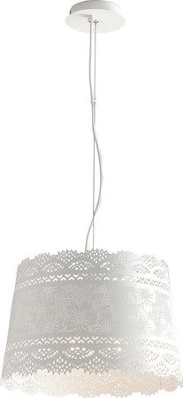 Sospensione Cluny Bianco 3Xe14 40X27,5Cm Illuminazione/Illuminazione per interni/Lampadari lampade a sospensione e plafoniere/Lampade a sospensione Led Mall Home - Napoli, Commerciovirtuoso.it