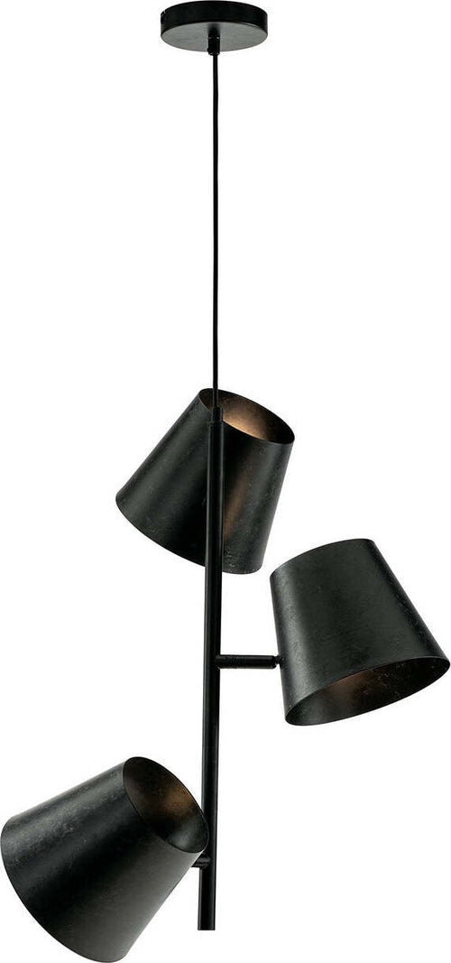 Sospensione Colt Grigia 3Xe27 51X59,5Cm Illuminazione/Illuminazione per interni/Lampadari lampade a sospensione e plafoniere/Lampade a sospensione Led Mall Home - Napoli, Commerciovirtuoso.it
