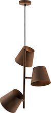 Sospensione Colt Ruggine 3Xe27 51X59,5Cm Illuminazione/Illuminazione per interni/Lampadari lampade a sospensione e plafoniere/Lampade a sospensione Led Mall Home - Napoli, Commerciovirtuoso.it
