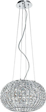 Sospensione Concert Cromo 5Xe27 45X28Cm Illuminazione/Illuminazione per interni/Lampadari lampade a sospensione e plafoniere/Lampade a sospensione Led Mall Home - Napoli, Commerciovirtuoso.it