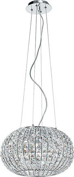 Sospensione Concert Cromo 5Xe27 45X28Cm Illuminazione/Illuminazione per interni/Lampadari lampade a sospensione e plafoniere/Lampade a sospensione Led Mall Home - Napoli, Commerciovirtuoso.it