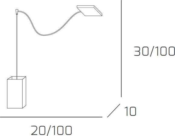 Sospensione-Contemp-Crazy-Con-Decentratori-Metallo-Cromo-Vetro-Bianco-1-Luce-E27