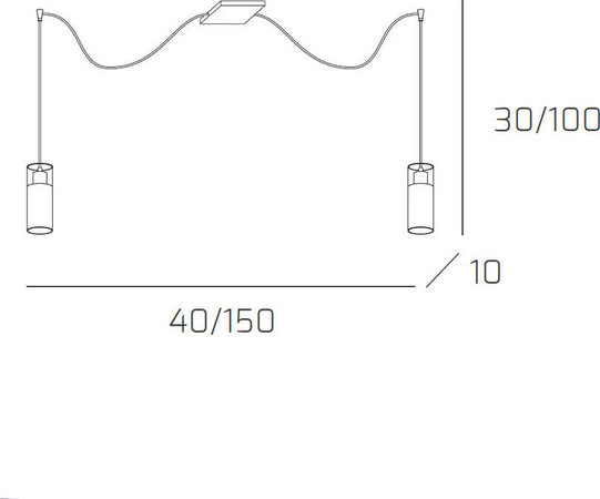 Sospensione-Contemp-Decentratori-Cilinder-Metallo-Cromo-Vetro-Sat-2-Luci-E27