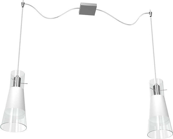 Sospensione-Contemp-Decentratori-Cone-Metallo-Cromo-Vetro-Satinato-2-Luci-E27