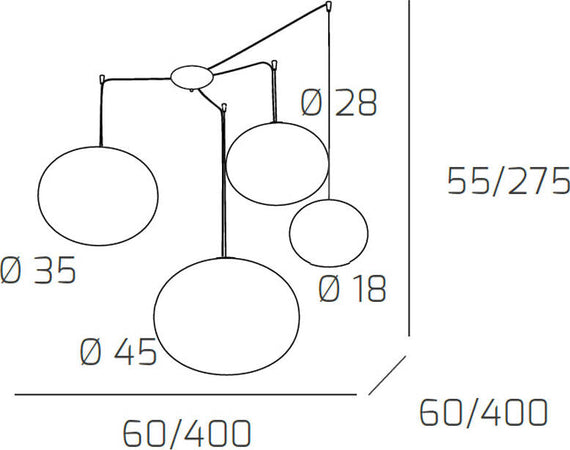 Sospensione-Contemp-Decentratori-Soft-Metallo-Cromo-Vetro-Mix-Opaco-4-E27